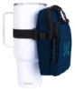 Koozie® Boho Water Bottle Pouch - Navy on cup